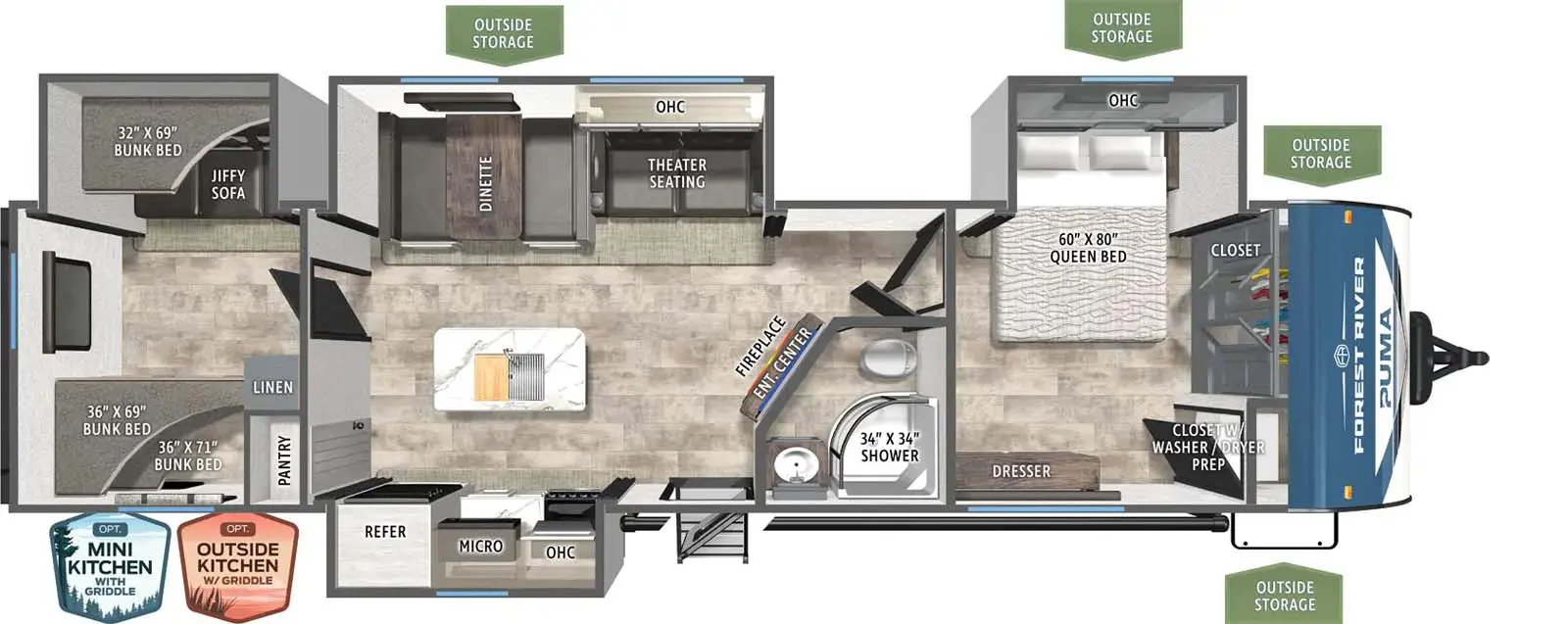 32BHFS Floorplan Image